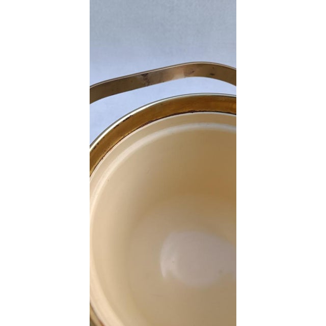 Vintage Ice Bucket with Geographical Map, 1970s For Sale - Image 9 of 14