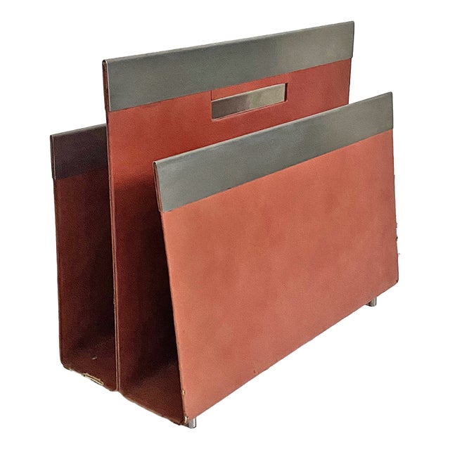 Vintage Magazine Rack, 1970s For Sale