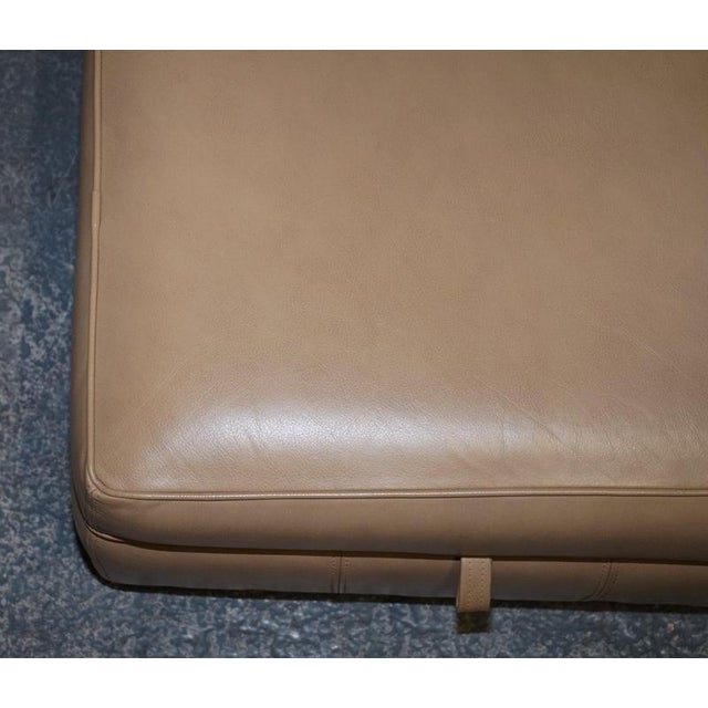 Brown Ottoman in Brown Leather from Multiyork For Sale - Image 8 of 18