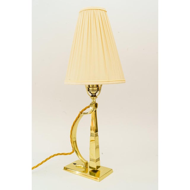 Table or Wall Lamp with Fabric Shade, Vienna, Austria, 1920s For Sale - Image 13 of 13
