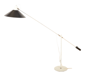 Counterbalance Floor Lamp with Steel Tube Frame by J. J. M. Hoogervorst for Anvia, 1957
