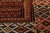 19th-Century Antique Soumak Rug Gometric Burnt Red and Beige All Over Pattern For Sale In New York - Image 6 of 9
