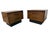 Mid-Century Modern Mid-Century Modern Lane Walnut & Rosewood Nightstands - Set of 2 - Refinished! For Sale - Image 3 of 11