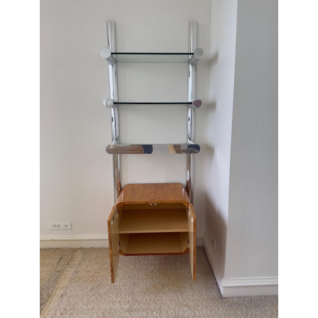 Mid-Century Modern Janet Schweitzer "Obra" Shelving Units by Pace For Sale - Image 3 of 11