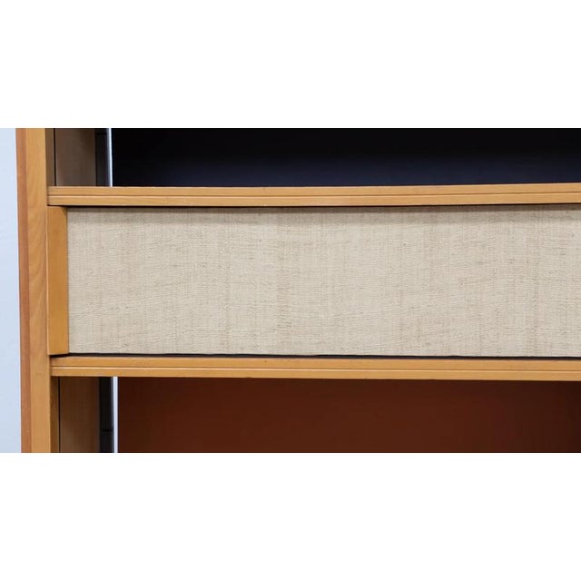 Mid-Century Modern Bookcase in Ash by Georges Frydman for EFA, 1950s For Sale - Image 3 of 10