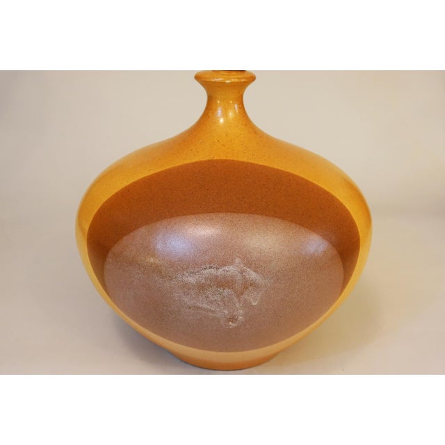 Monumental Mid Modern Sculpture Drip Glaze Studio Art Pottery Table ...