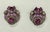 Vintage Western Germany Victorian Revival signed matching bracelet and earrings set. Filigree clip earrings and bracelet...