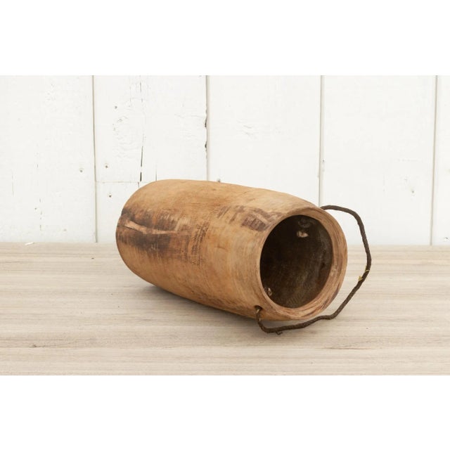 1950s Vintage Indian Slim Milk Pot-Gaddi For Sale - Image 5 of 8