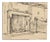 M. Juan, Rock, 1943, Pen Drawing For Sale