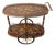 Italian Inlay Bar Server Tea Coffee Cart 6582 For Sale