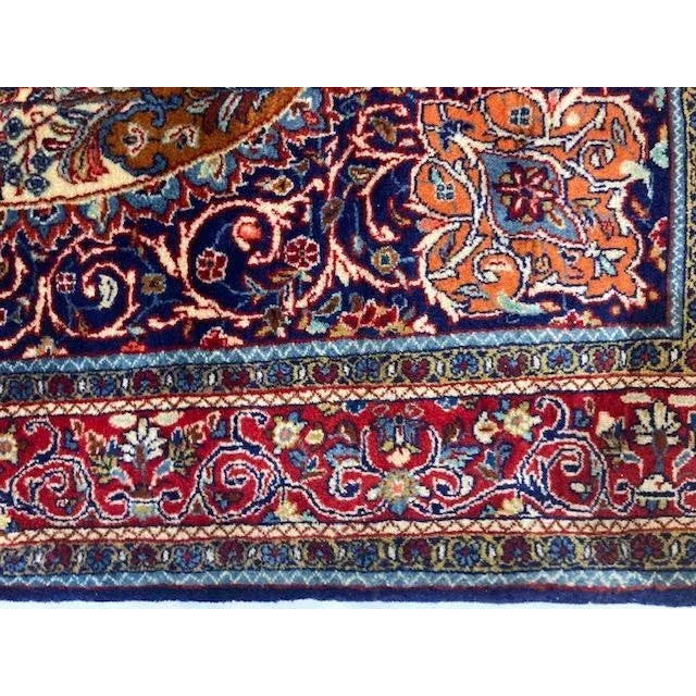 1970s 1970s Persian Ghiasabad Sarouk Rug For Sale - Image 5 of 8