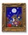 Peanut Meets the Mouse in the Moon depicts a whimsical scene featuring a charming animal, surrounded by vibrant foliage...