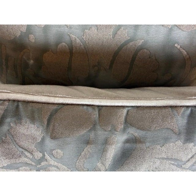 Early 21st Century Pair of Fortuny Textile Pillows For Sale - Image 5 of 5