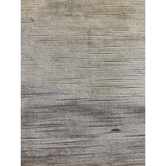English 5.56 Yards of Velvet Fabric in Tan Colorway. For Sale - Image 3 of 4