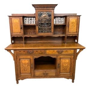 Arts and Crafts Oak Cupboard from Shapland and Petter, 1895