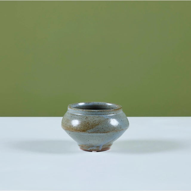 Warren MacKenzie Warren MacKenzie Ceramic Glazed Bowl For Sale - Image 4 of 10