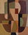 Paint Axe Interieur, Abstract Contemporary Geometric Painting, Framed by Sophie Dumont For Sale - Image 7 of 9