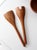 Mid 20th Century Teak Salad Bowl Set With Serving Utensils - 7 pcs For Sale - Image 10 of 18