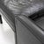 Black Set of Black Leather Wingchair and Ottoman by Borge Mogensen for Fredericia, 1960s For Sale - Image 8 of 17