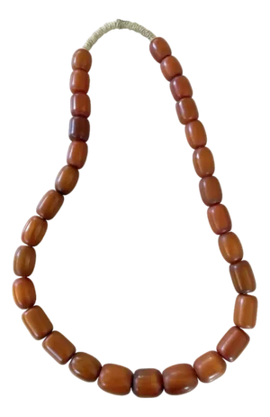 Vintage Copal Amber Beaded Necklace