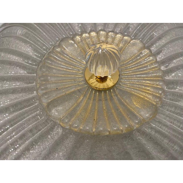 Murano Glass Flush Mount, 1970s For Sale - Image 3 of 14