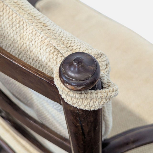 Vintage Ladderback Dining Armchair For Sale - Image 12 of 13