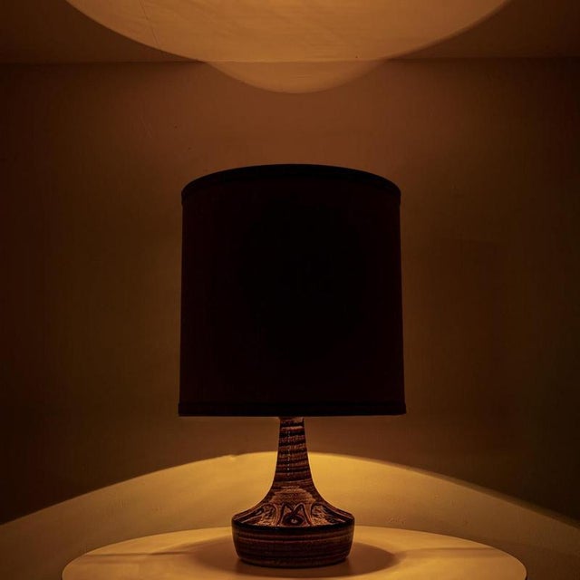 1960s Ceramic Table Lamps by Noomi Backhausen for Soholm, Denmark, 1960s, Set of 2 For Sale - Image 5 of 15