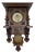 Antique German Wall Clock, 1890 For Sale