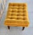 Mid-Century Modern Vintage Mid Century Orange Tufted Ottoman for Castro Convertibles Arden Chair For Sale - Image 3 of 7