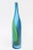 This fabulous vintage Danish tall glass bottle is swirls of gorgeous hues of colors of turquoise, blue, green and purple...