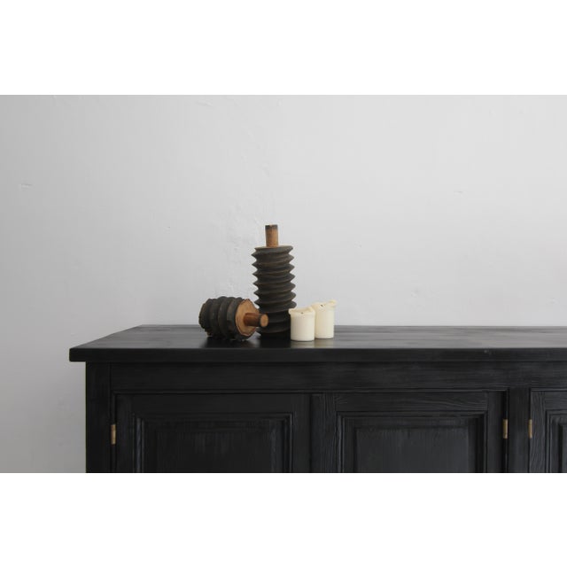 Early 20th Century Wooden Screws, 1890s, Set of 2 For Sale - Image 4 of 18