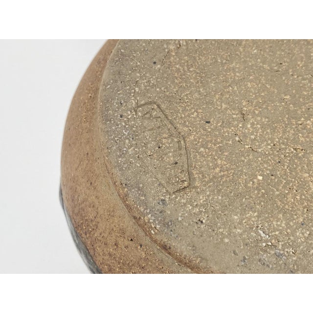 Studio Ceramic Model 1918 Vase with Running Glaze from Axella, Denmark, 1960s For Sale - Image 4 of 18