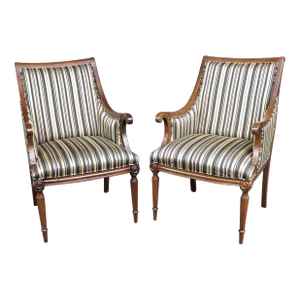Fairfield Sheraton Style Armchairs/Pair