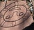 Mid 20th Century Mid-Century Modern Black Wire Sun Face Wall Sculpture – Abstract Contoured Metal Art For Sale - Image 5 of 5