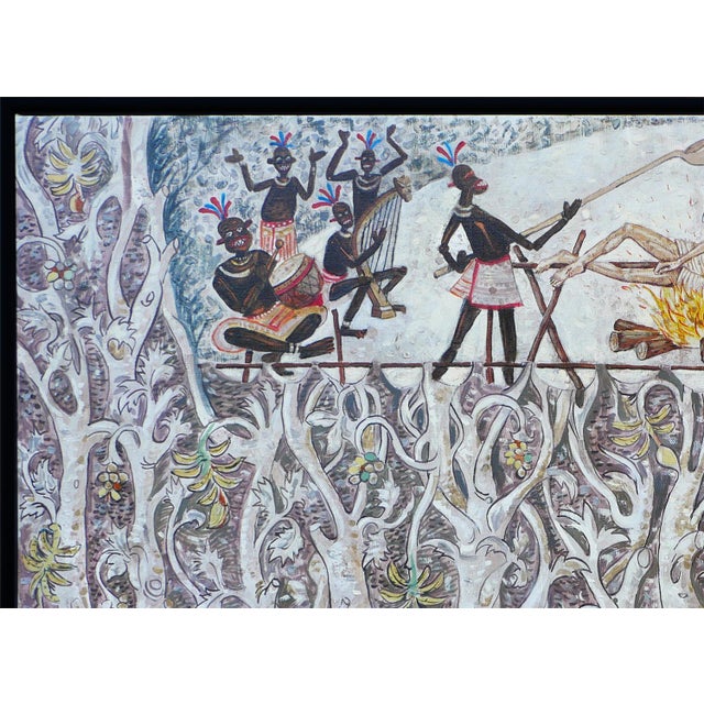 Douglas Perez Castro "Sano Entretenimiento II" Contemporary Surrealist Social Commentary Painting, 2015 For Sale In Houston - Image 6 of 12