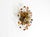 Gold-Plated Ceiling Lamp by Banci Firenze, Italy, 1960s For Sale - Image 4 of 18