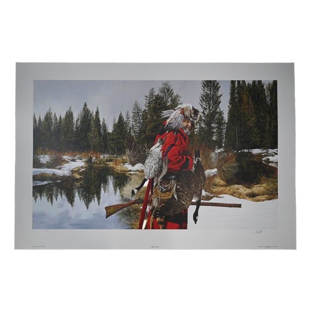 Paul Calle "Interrupted Journey" Signed Limited Edition Print, 1990 For Sale