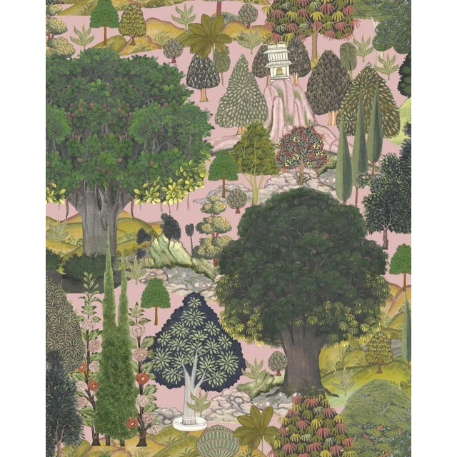 Jardin Sauvage Wallpaper - Set of 3 Rolls For Sale