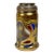 Late 19th Century Art Nouveau Lobmeyr Enameled Glass Vase For Sale