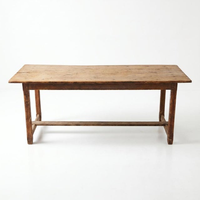 Rustic Antique Rustic Dining Table, 1800s For Sale - Image 3 of 9