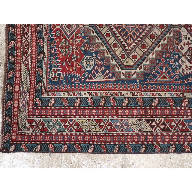 Textile Galerie Shabab Collection Early 20th Century Caucasian Shirvan Rug For Sale - Image 7 of 10