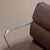 Eames Soft Pad Management Chair by Herman Miller in Chocolate Brown Leather & Polished Aluminum For Sale - Image 9 of 11