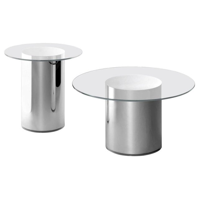 Side Tables by Ramon Úbeda and Otto Canalda for Bd, Set of Two For Sale - Image 11 of 11