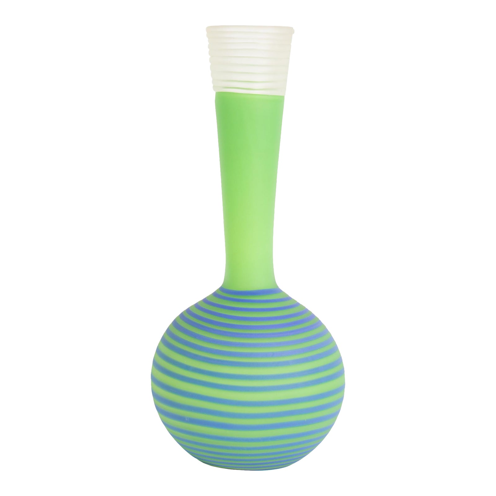 Studio Paran 1990s Art Glass Vase | Chairish