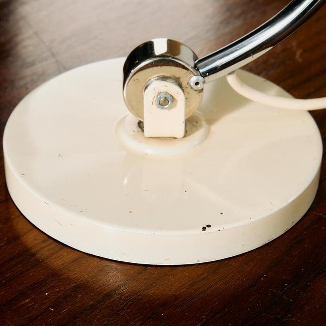 Beige Bauhaus Table Lamp by Christian Dell for Koranda, 1950s For Sale - Image 8 of 12