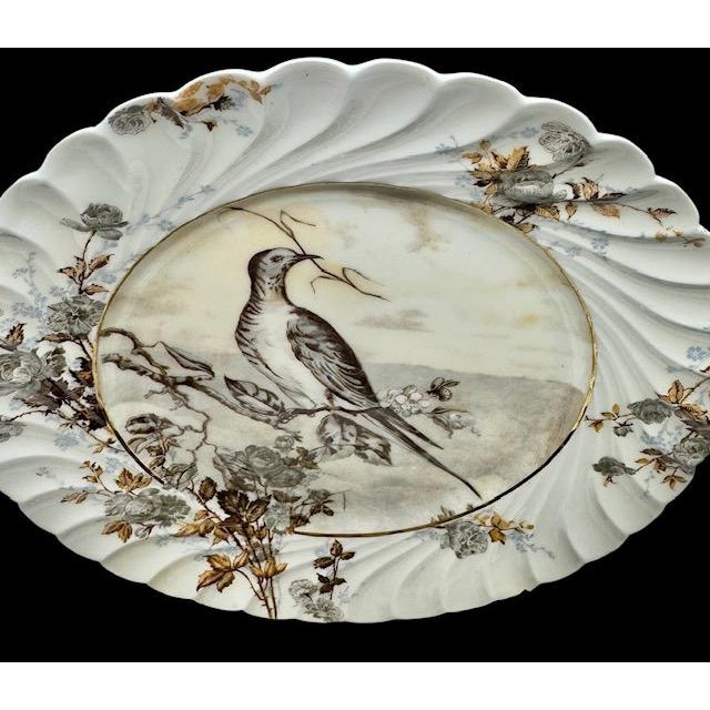 Antique Haviland & Co. Limoges Game Bird Plates - Set of 4 For Sale - Image 11 of 13