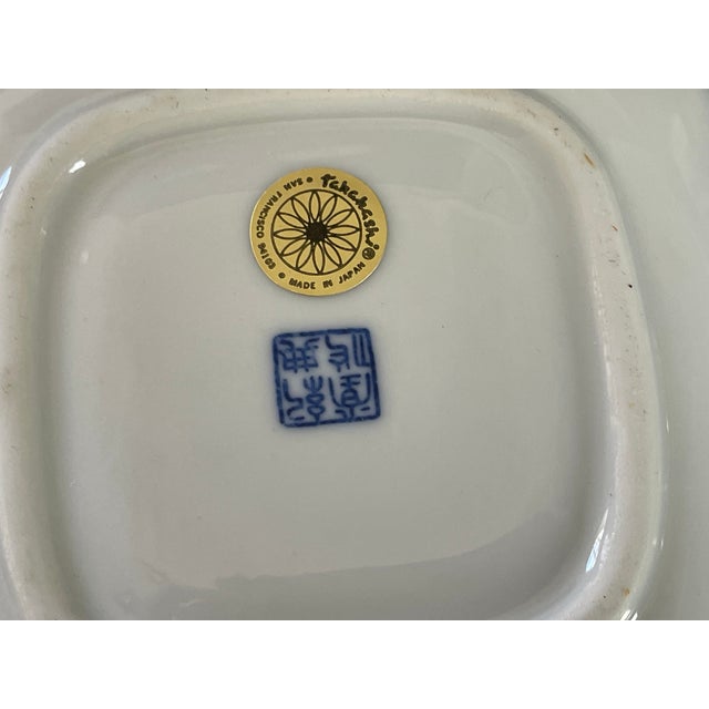 1980s Takahashi Phoenix Blue and White Tea Set For Sale - Image 5 of 6