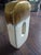 1990s Vintage Cream & Brown Vase For Sale - Image 5 of 10