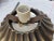 Vintage Mid-Century 1970s Halo Lighting Bronze & Glass Flush Mount Ceiling Fixture For Sale - Image 6 of 14