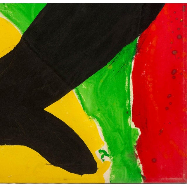 1980s Jack Roth "Rope Dancer #10" Acrylic on Canvas, '80 For Sale - Image 5 of 13